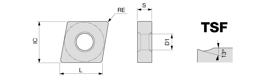 CNMG 433 TSF AH120