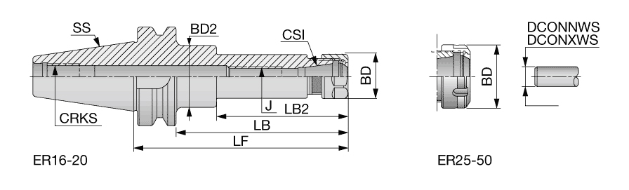 BT40ER20X70B
