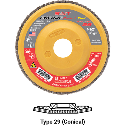 ‎CER+ T29 4.5X5/8-11 40G