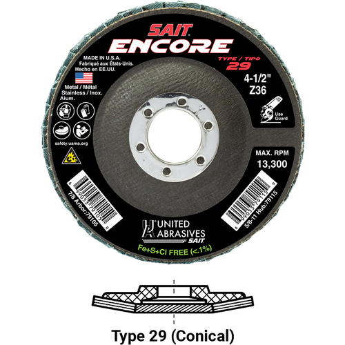 ‎ENCORE T29 4-1/2X7/8 Z40X