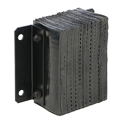 Laminated Dock Bumper 12 × 12 × 6″