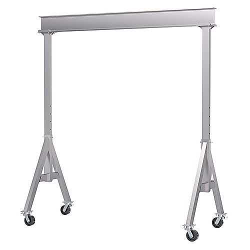 Adjustable Aluminum Gantry Crane 6K 10 × 8 TL Casters