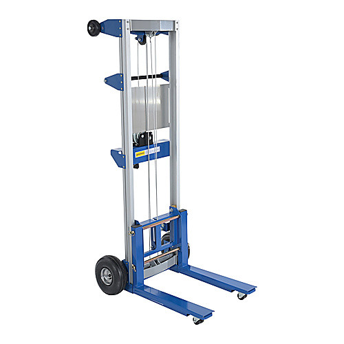 Hand Winch Lift Option - Pneumatic Wheel 10″