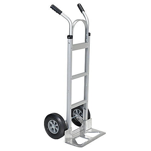 Aluminum Hand Truck W/Hard Rubber Wheels