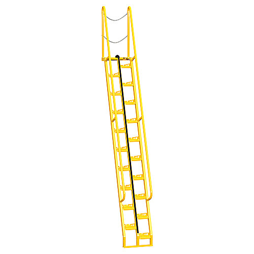 Alternate Tread Stair 68 Degree 143.75″