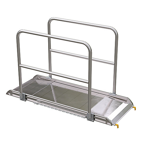 Alum Walk Ramp Handrail Hook 73.87 × 28″