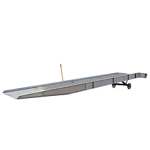 Aluminum Yard Ramp 16K lb 74″W × 432″L