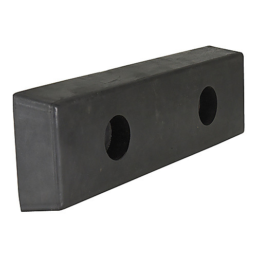 Rectangle Molded Rubber Bumper 2 × 16 × 5