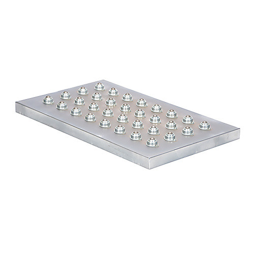 Chrome Ball Transfer Platform 20 × 36 In