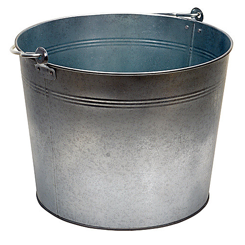 Galvanized Steel Bucket 5 Gallons