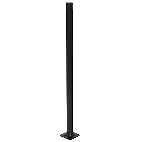 Steel Pipe Safety Bollard 36″ × 1.75″ Black