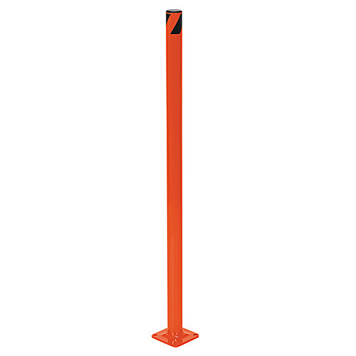 Steel Pipe Safety Bollard 36″ × 1.75″ Orange
