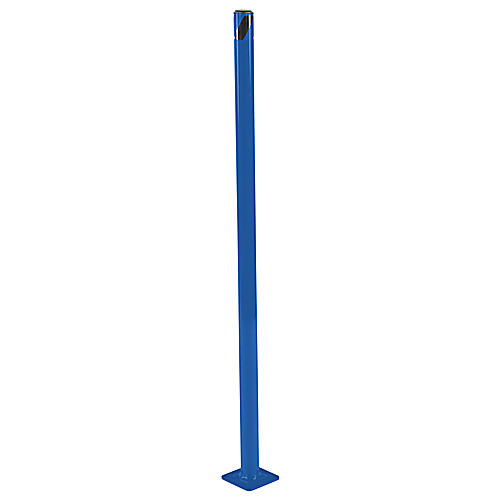 Steel Pipe Safety Bollard 48″ × 1.75″ Blue