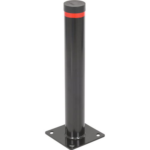 ‎Steel Pipe Safety Bollard Garage 24 × 3-1/2″ Black