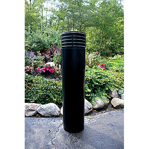 BLACK BOLLARD COVER 52″