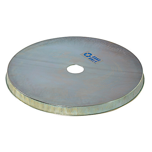 Open Head Galv Drum Cover Disposal Hole
