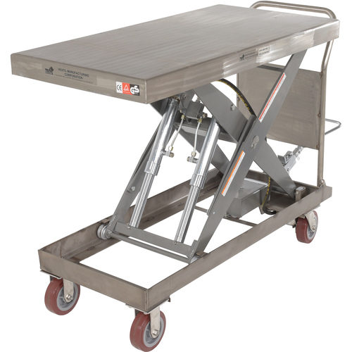 Partially SS Elevating Cart 2K 24 × 47