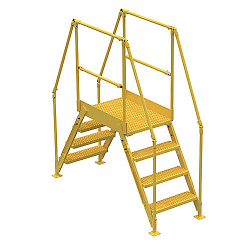 Cross-Over Ladder 4 Step 38 H 26″W