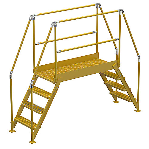 Cross-Over Ladder 4 Step 38 H 50″W