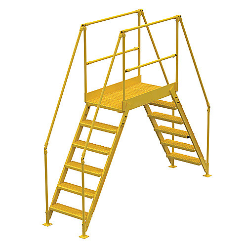 Cross-Over Ladder 6 Step 58 H 38″W