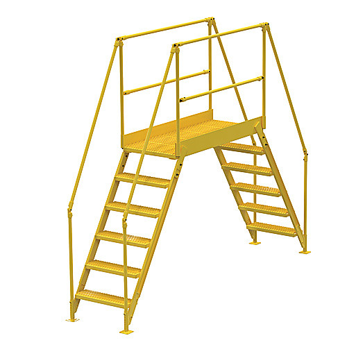 Cross-Over Ladder 6 Step 58 H 50″W