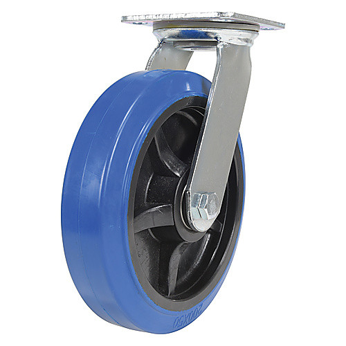8 × 2 Elastic Rubber (Blue) Swivel