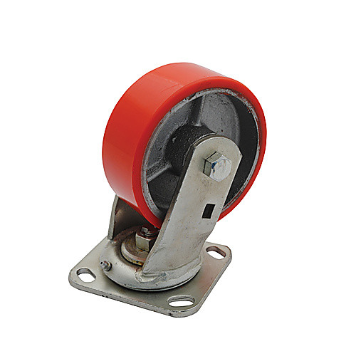 5X2 POLY-ON-STEEL SWIVEL
