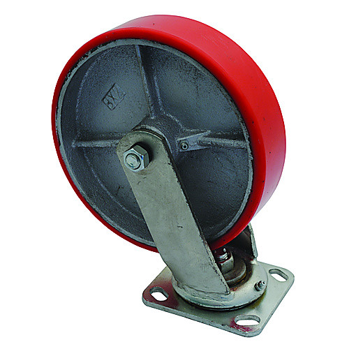 8X2 POLY-ON-STEEL SWIVEL