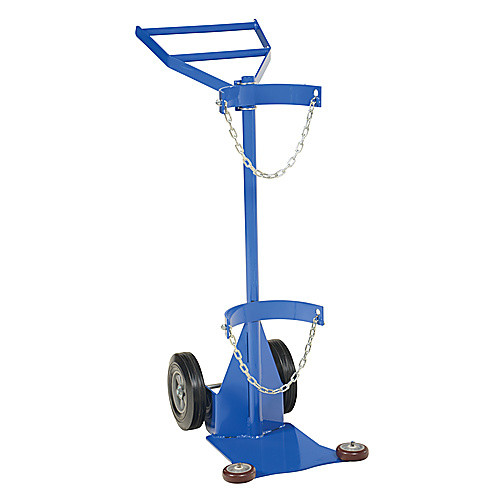Deluxe Cylinder Dolly-Hard Rubber Wheels