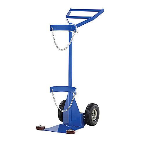 Deluxe Cylinder Dolly-Pneumatic Wheels