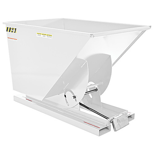 Self-Dump Hopper Hd 1 Cu Yd 6K White