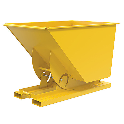 Hopper W/O Bump & Dump MD 1 Cu 4K Yellw