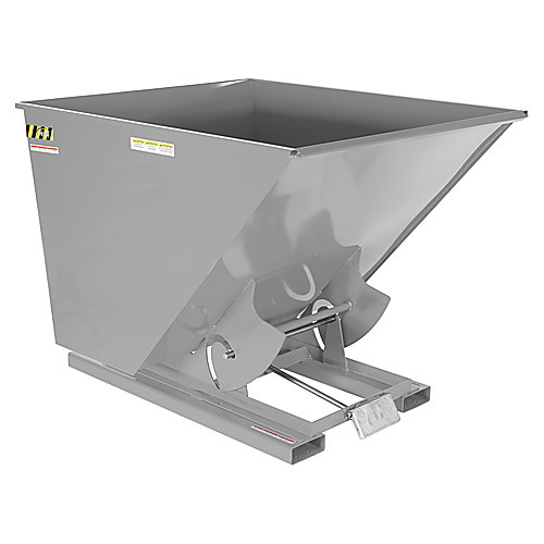 Self-Dump Hopper Ld 2 Cu Yd 2K Machine Gray