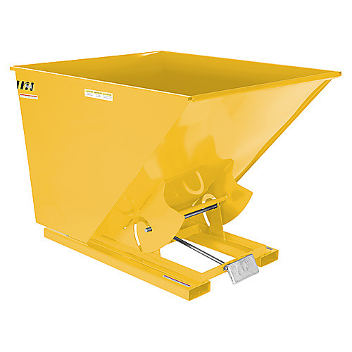 Self-Dump Hopper Md 2 Cu Yd 4K Yellow