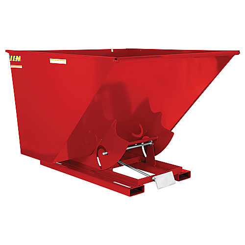 Self-Dump Hopper Hd 2.5 Cu Yd 6K Red