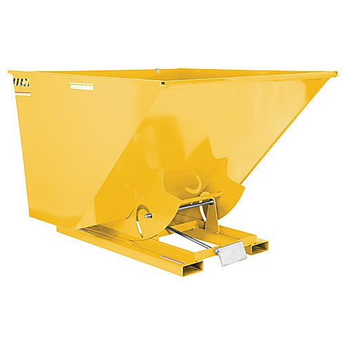 Self-Dump Hopper Md 2.5 Cu Yd 4K Yellow