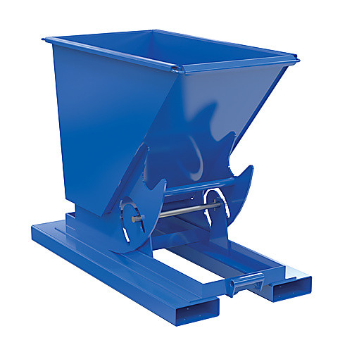 Hopper W/O Bump & Dump MD .25 Cu Yd 4K Blue