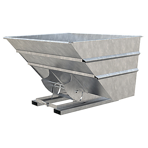 Hopper W/O Bump & Dump HD 3 Cu 6K Galv