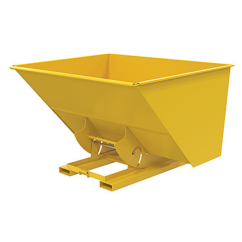 Hopper W/O Bump & Dump HD 3 Cu 6K Yellow