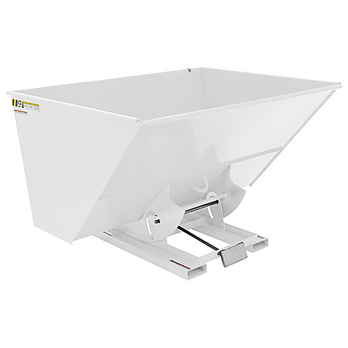 Self-Dump Hopper Ld 3 Cu Yd 2K White