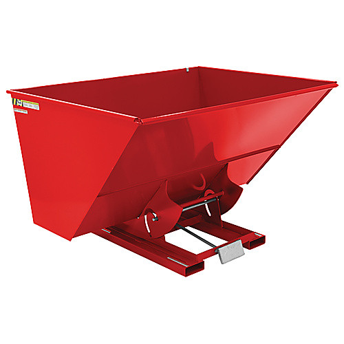 Self-Dump Hopper Md 3 Cu Yd 4K Red