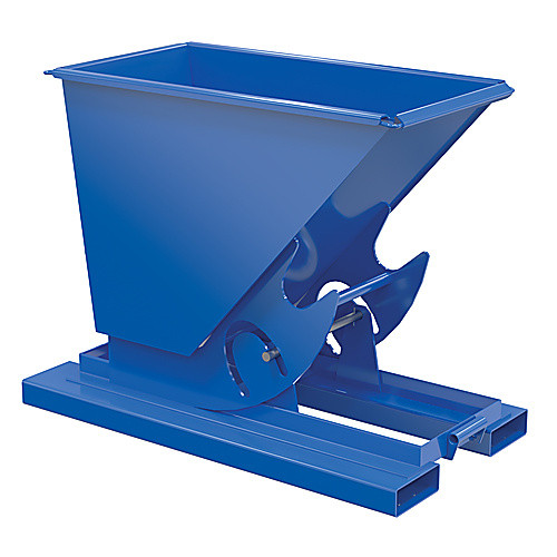Hopper W/O Bump & Dump LD .33 Cu 2K Blue