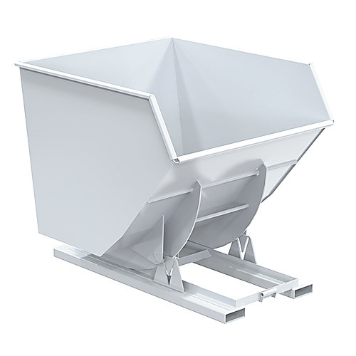 Hopper W/O Bump & Dump HD 3.5 Cu 6K White