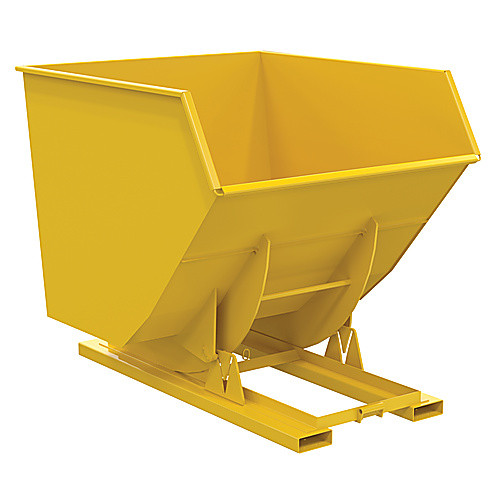 Hopper W/O Bump & Dump Hd3.5 Cu 6K Yellow