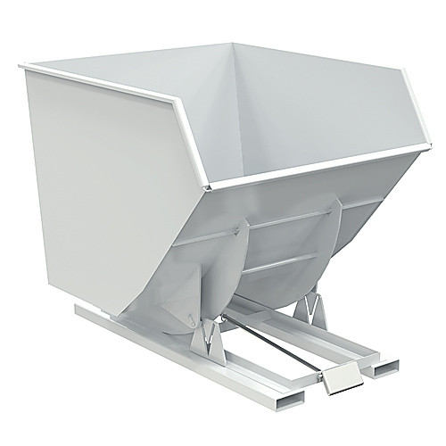 Self-Dump Hopper HD 3.5 Cu Yd 6K White