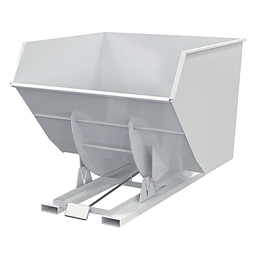 Self-Dump Hopper HD 4 Cu Yd 6K White
