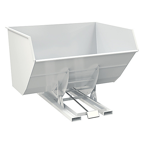 Self-Dump Hopper HD 5 Cu Yd 6K White