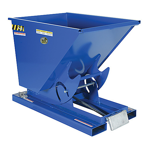 Self-Dump Hopper Md .50 Cu Yd 4K Blue