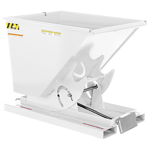 Self-Dump Hopper Md .50 Cu Yd 4K White