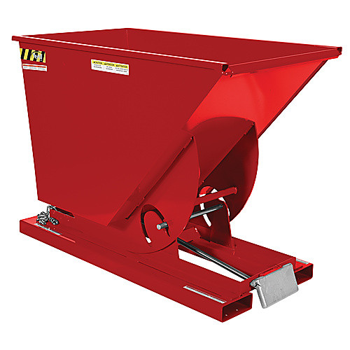 Self-Dump Hopper Hd .75 Cu Yd 6K Red